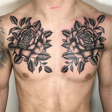 chest tattoo male|More.